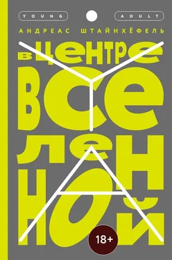 Андреас Штайнхёфель В центре Вселенной обложка книги