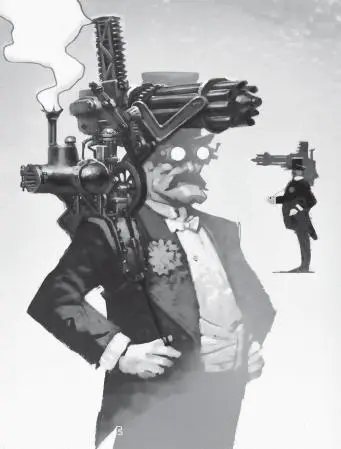 The Auble Gun probably being modeled by Dr Lauritz E Auble from a badly - фото 23