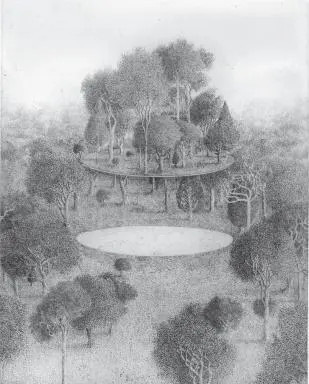 Jonathan Nixs etching Tree Spirits Rising honoring Dr Lambsheads period - фото 29