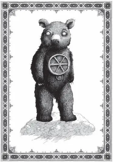 Eric Orchards Portrait of a Bear Unbound with speaker Theres no food to - фото 33