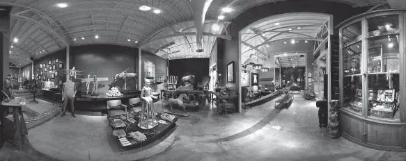 An unprecedented panoramic view of the East End of Lambsheads cabinet taken - фото 75