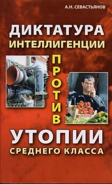 Александр Севастьянов Диктатура интеллигенции против утопии среднего класса обложка книги