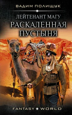 Вадим Полищук Лейтенант Магу. Раскаленная пустыня [litres] обложка книги