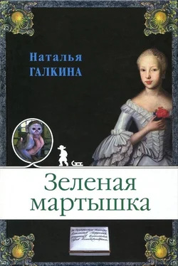 Наталья Галкина Зеленая мартышка обложка книги