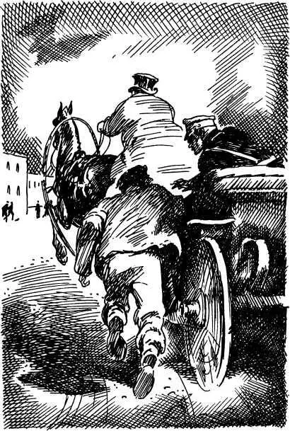 Великолепный призовой рысак специально купленный для этой цели помчался сразу - фото 7