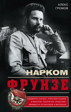 Алекс Бертран Громов Нарком Фрунзе. Победитель Колчака, уральских казаков и Врангеля, покоритель Туркестана, ликвидатор петлюровцев и махновцев обложка книги