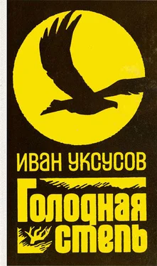 Иван Уксусов Голодная степь обложка книги