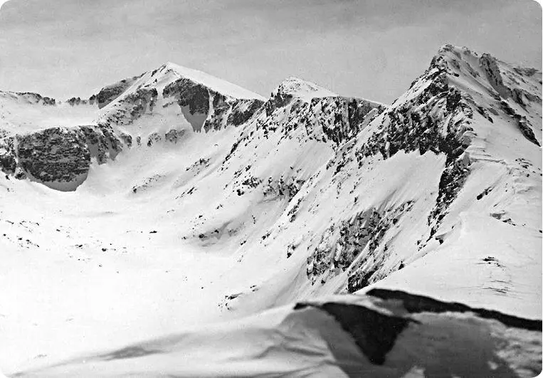 Пик Мусала Фото 1944 год Болгарский национальный архив София Мусала - фото 3