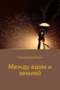 Юлия Столярова Между адом и землей обложка книги