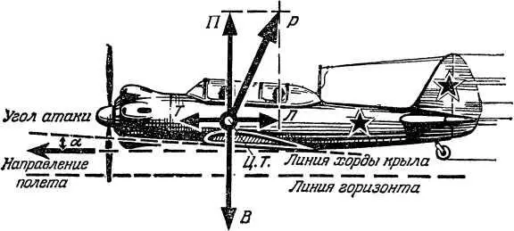 Рис 20 Силы действующие на самолет в установившемся горизонтальном полете - фото 23