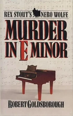Роберт Голдсборо Murder in E Minor обложка книги