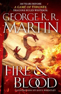 Джордж Мартин Fire & Blood обложка книги