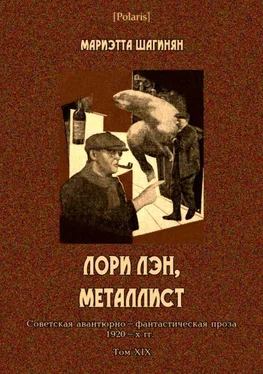 Мариэтта Шагинян Лори Лэн, металлист [Советская авантюрно-фантастическая проза 1920-х гг. Том XIX] обложка книги