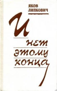 Яков Липкович И нет этому конца обложка книги