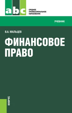 Виталий Мальцев Финансовое право обложка книги