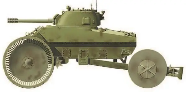 Американский самоходный противоминный трал T10 Sherman M4A2 1943 г В - фото 12