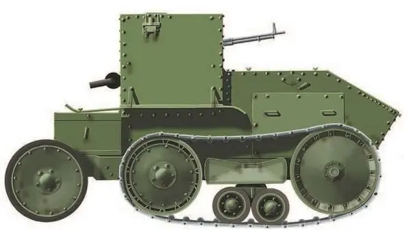 Танкетка МоррисМартел Mk1 Танкетка КарденЛлойд Mk IV Известный - фото 21