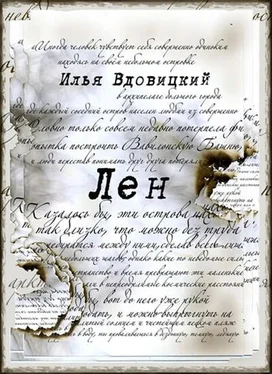 Илья Вдовицкий Лен обложка книги