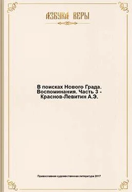 Анатолий Краснов-Левитин В поисках Нового Града. Воспоминания. обложка книги