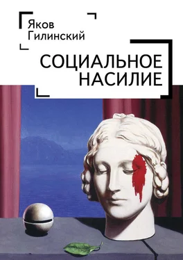 Яков Гилинский Социальное насилие обложка книги