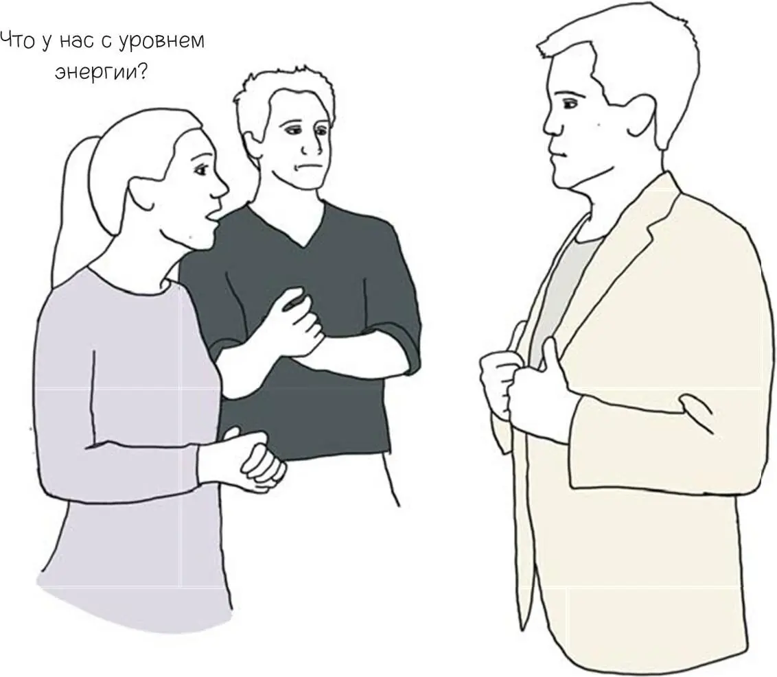 После обеда спросите у присутствующих как у них дела с уровнем энергии и - фото 158