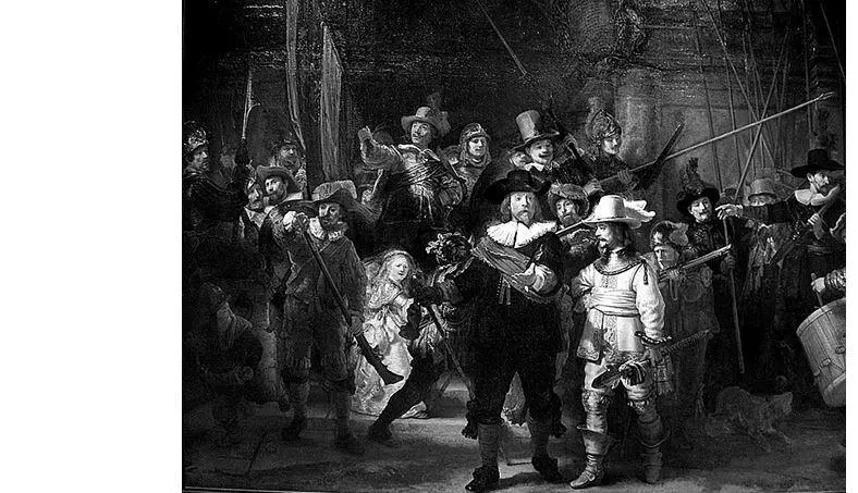 Рембрандт Харменс ван Рейн Ночной дозор 1642 г Рейксмюсеум Амстердам - фото 1