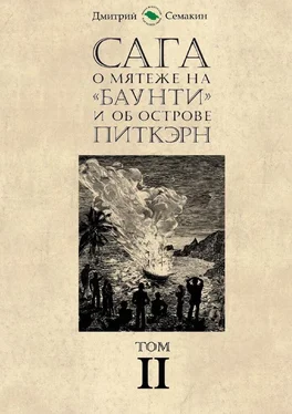 Дмитрий Семакин Сага о мятеже на «Баунти» и об острове Питкэрн. Том II обложка книги