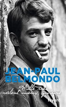Jean-Paul Belmondo Mille vies valent mieux qu'une обложка книги