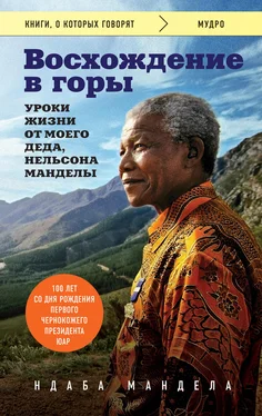 Ндаба Мандела Восхождение в горы. Уроки жизни от моего деда, Нельсона Манделы обложка книги