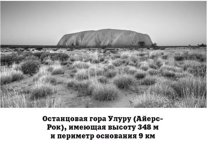 Рельеф большей части материка равнинный На равнинах можно увидеть останцовые - фото 122