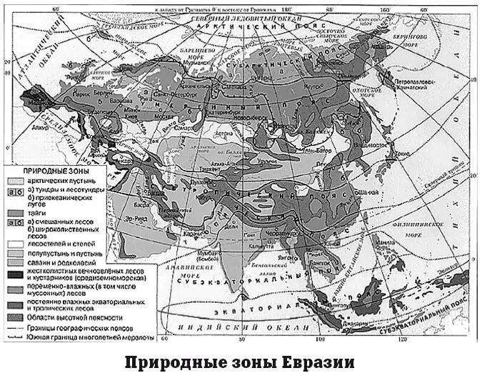 Зона тундры тянется по северу Евразии в субарктическом климатическом поясе - фото 147
