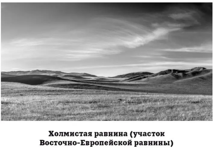 По высоте абсолютной равнины подразделяются на низменности высота до 200 м - фото 58