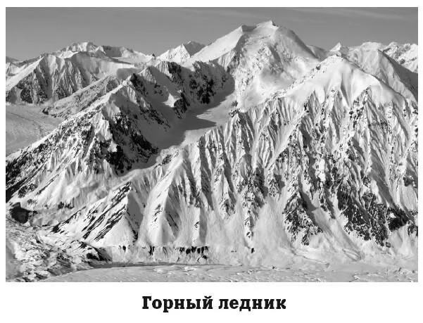 Горные ледники образуются на вершинах гор откуда движутся вниз по склонам под - фото 81