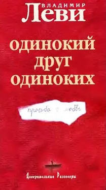 Владимир Леви Одинокий друг одиноких обложка книги