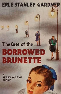 Erle Gardner The Case of the Borrowed Brunette обложка книги