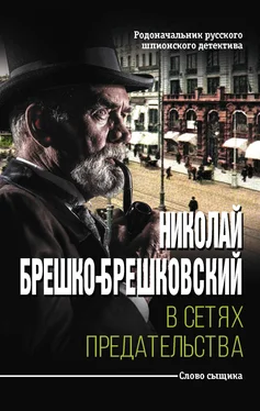 Николай Брешко-Брешковский В сетях предательства обложка книги