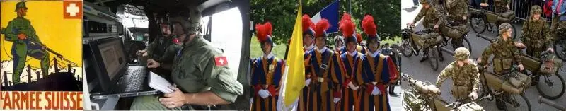 Сейчас швейцарские наемники наиболее известны своей службой в Ватикане и - фото 68