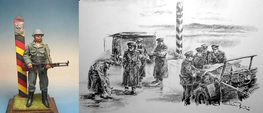 14 августа 1962 года на самой горячей границе Европы границе между ФРГ и ГДР - фото 76