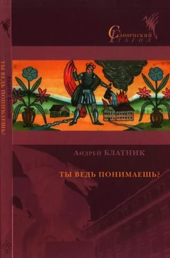 Андрей Блатник Ты ведь понимаешь? обложка книги