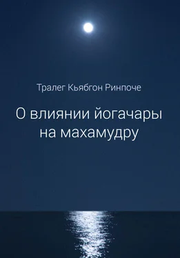 Тралег Кьябгон Ринпоче О влиянии йогачары на махамудру обложка книги