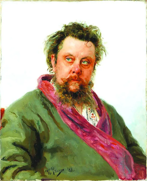 ИЛЬЯ РЕПИН ПОРТРЕТ М П МУСОРГСКОГО 1881 То что Мусоргский был болен - фото 26