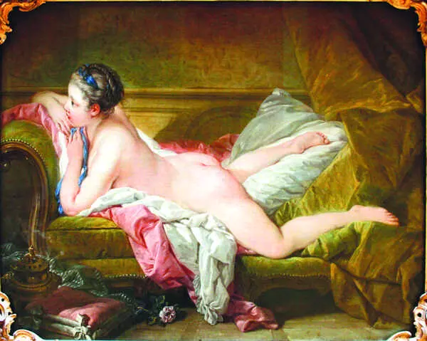 ФРАНСУА БУШЕ ОТДЫХАЮЩАЯ ДЕВУШКА 1752 Один из самых знаменитых французских - фото 35