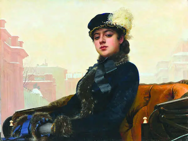 ИВАН КРАМСКОЙ НЕИЗВЕСТНАЯ 1883 Название Незнакомка появилось позже когда - фото 68
