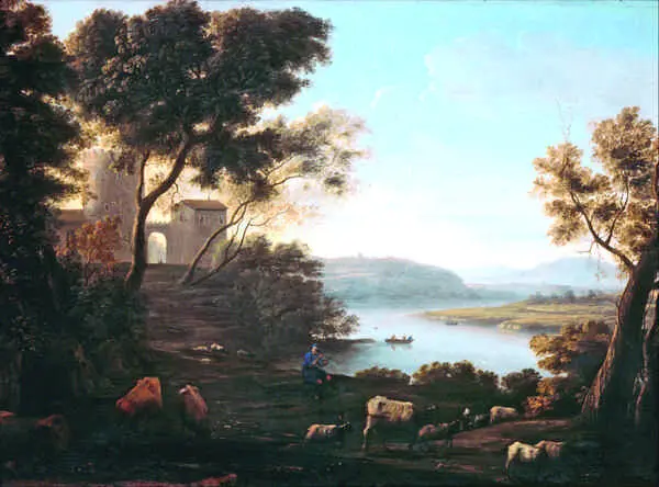 КЛОД ЛОРРЕН РИМСКИЙ ПЕЙЗАЖ 1639 Когда пейзаж окончательно стал - фото 104