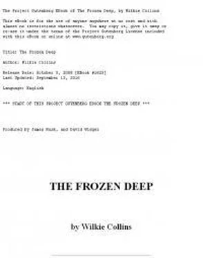 Уилки Коллинз The Frozen Deep обложка книги