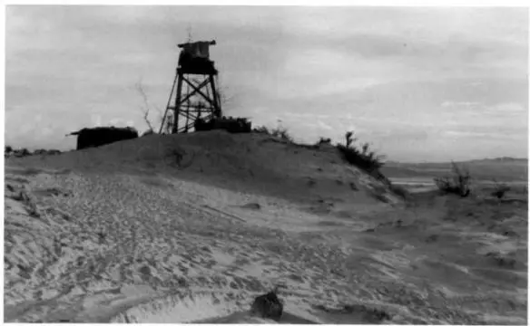 The fire control tower where spotters for the USS New Jersey would call in fire - фото 11