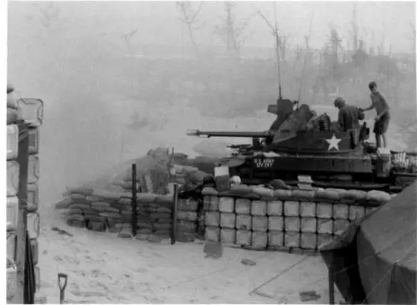 One of two Army M42 Dusters at Oceanview A grenade clears off the scum of the - фото 13