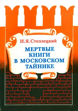 Игнатий Стеллецкий Мёртвые книги в московском тайнике обложка книги