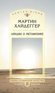 Мартин Хайдеггер Лекции о метафизике обложка книги