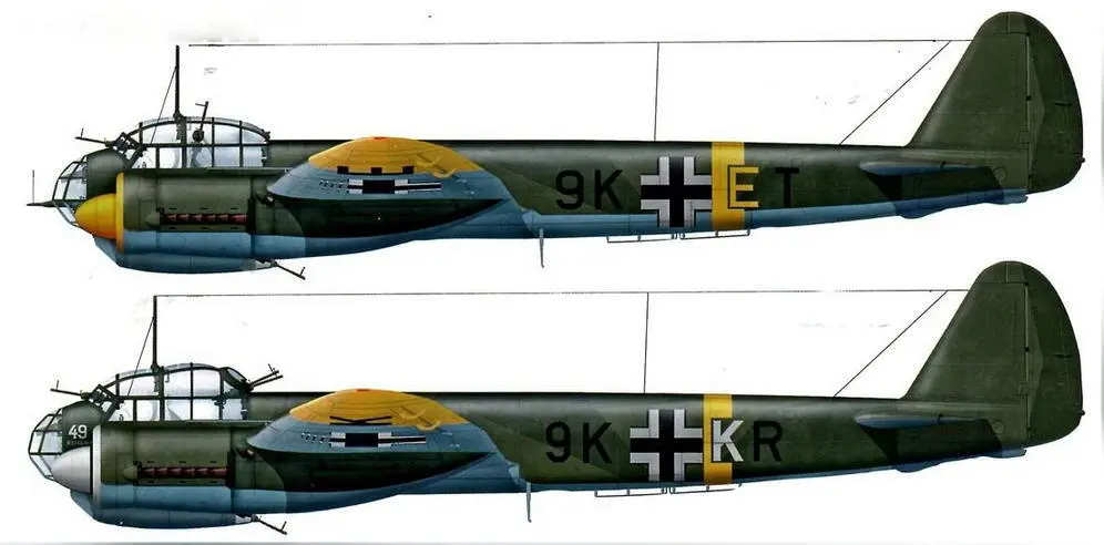 Германские бомбардировщики Ju 88A из состава III KG51 июнь 1941 г Фото - фото 33